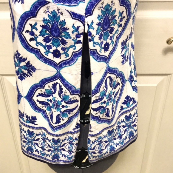 Talbots Medallion Print Shell Top - Picture 9 of 16